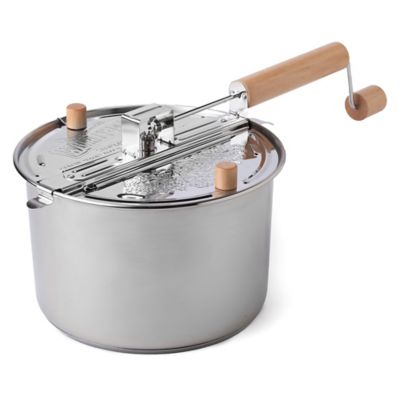 stainless steel air popcorn popper