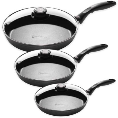 induction frying pan with lid