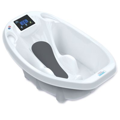 bathtub with thermometer