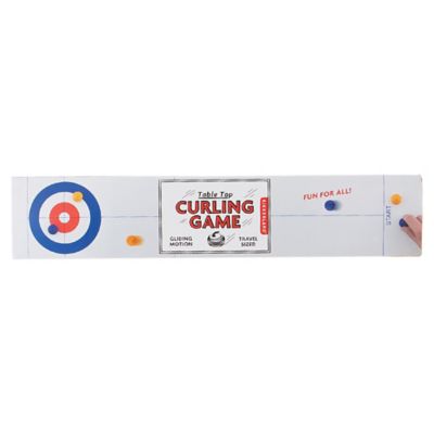 Kikkerland&reg; Table Top Curling Game