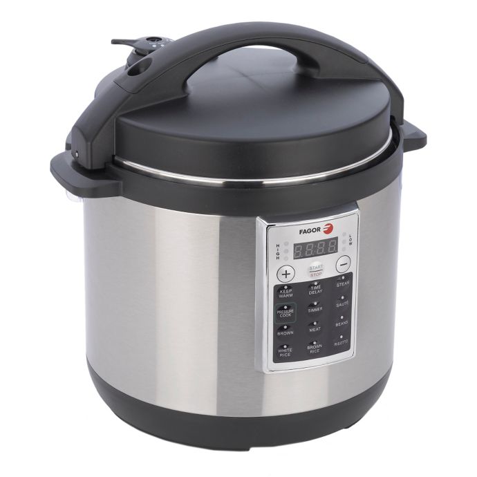 Fagor Premium 8 qt. Electric Pressure Cooker and Rice Cooker Bed Bath