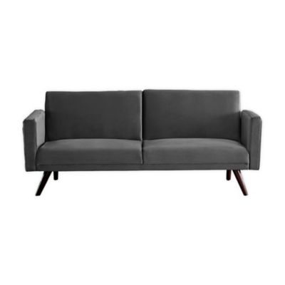 US Pride Furniture&reg; Ridgewood 72-Inch Velvet Square-Arm Sleeper Sofa