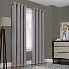 Alternate image 0 for Design Solutions Quinn 84-Inch Grommet 100% Blackout Window Curtain Panel in Grey (Single)