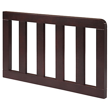 Delta Children Toddler Guard Rail in Dark Chocolate. View a larger version of this product image.