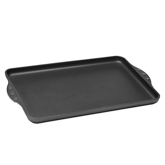 Alternate image 1 for Swiss Diamond® Nonstick 17-Inch x 11-Inch Double Burner Griddle