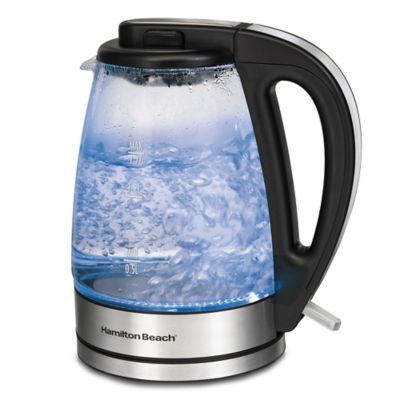 hamilton beach 1.7 l glass kettle