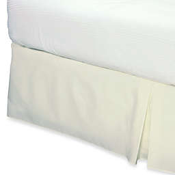 Smoothweave™ 14-Inch Tailored Twin Bed Skirt  in Ivory