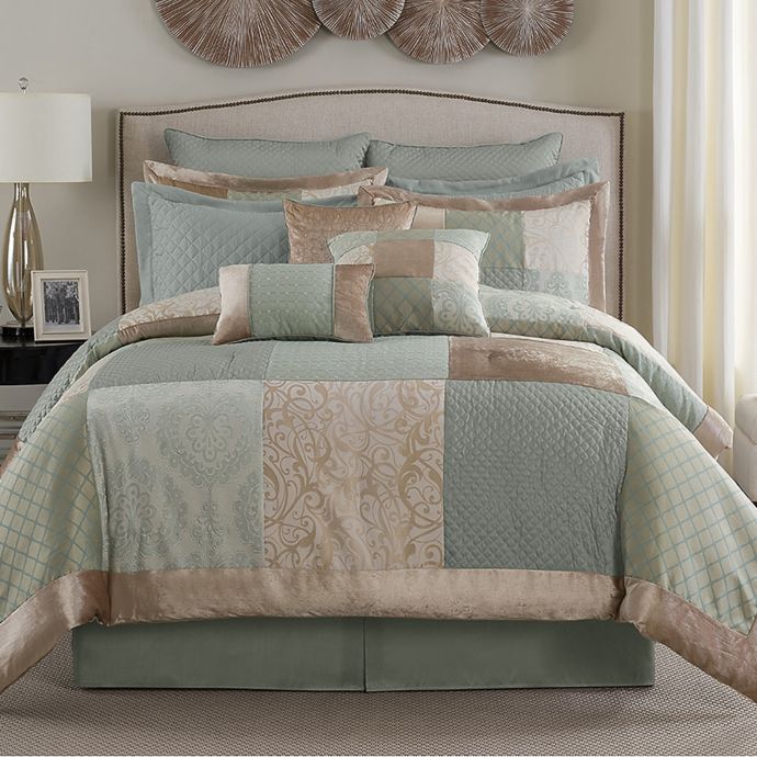 Deluca 12-Piece Comforter Set | Bed Bath & Beyond