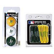 MLB Oakland Athletics Golf Ball and Golf Tee Pack