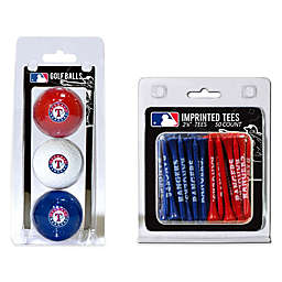 MLB Texas Rangers Golf Ball and Golf Tee Pack