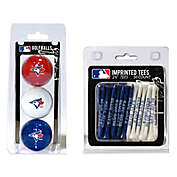 MLB Toronto Blue Jays Golf Ball and Golf Tee Pack