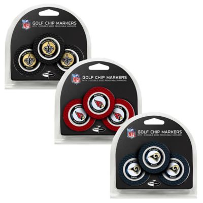 NFL Golf Chip Ball Markers Collection (Set of 3)