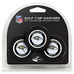 NFL Baltimore Ravens Golf Chip Ball Markers (Set of 3)
