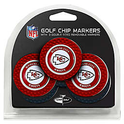 NFL Kansas City Chiefs Golf Chip Ball Markers (Set of 3)