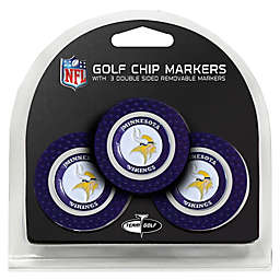 NFL Minnesota Vikings Golf Chip Ball Markers (Set of 3)