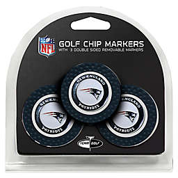 NFL New England Patriots Golf Chip Ball Markers (Set of 3)