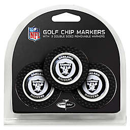 NFL Las Vegas Raiders Golf Chip Ball Markers (Set of 3)