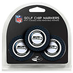 NFL Seattle Seahawks Golf Chip Ball Markers (Set of 3)