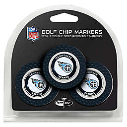 NFL Tennessee Titans Golf Chip Ball Markers (Set of 3)