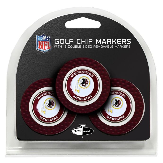 NFL Washington Redskins Golf Chip Ball Markers (Set of 3 ...