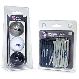 NFL New England Patriots Golf Ball and Tee Pack