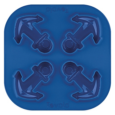 Tovolo&reg; Anchor Silicone Novelty Ice Tray in Blue. View a larger version of this product image.