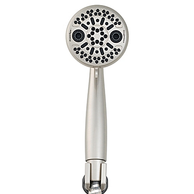 Oxygenics&reg; PowerSpa&reg; Handheld Showerhead in Brushed Nickel. View a larger version of this product image.