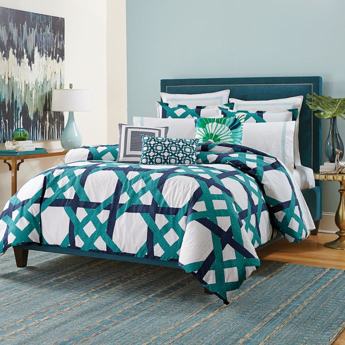 Trina Turk Pacifica Pier Lattice Comforter Set Bed Bath Beyond