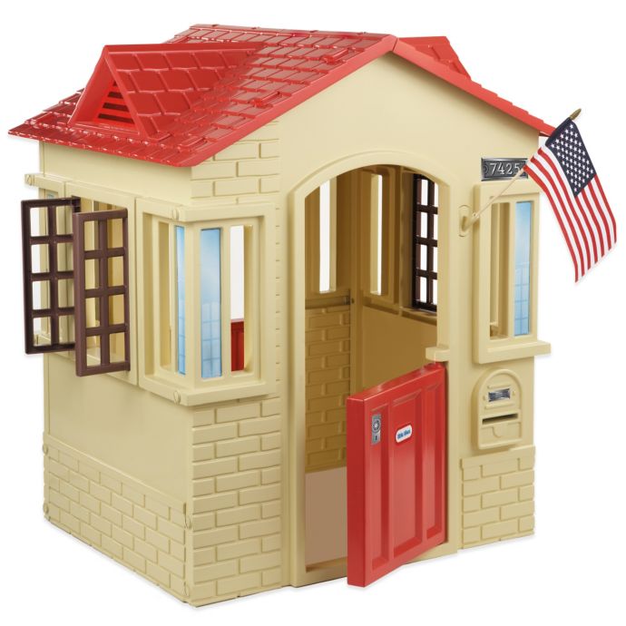 Little Tikes Cape Cottage Playhouse In Tan Bed Bath Beyond