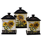 Alternate image 0 for Certified International French Sunflower 3-Piece Canister Set