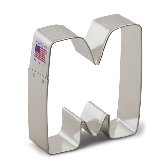 Ann Clark 3 Inch Letter M Cookie Cutter Bed Bath And Beyond