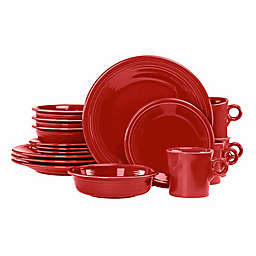 Fiesta® 16-Piece Dinnerware Set in Scarlet