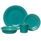 Alternate image 1 for Fiesta&reg; 16-Piece Dinnerware Set in Turquoise