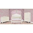 Alternate image 1 for evolur&trade; Aurora 4-in-1 Convertible Crib in Ivory Lace