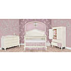 Alternate image 2 for evolur&trade; Aurora 4-in-1 Convertible Crib in Ivory Lace