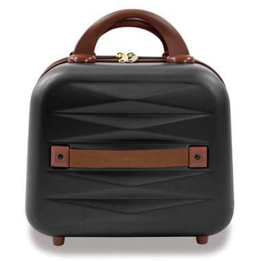 Puiche Jewel 2-Piece Vanity Case and Carry On Luggage Set. View a larger version of this product image.