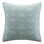 Alternate image 0 for INK+IVY Cairo Embroidered Square Throw Pillow in Blue