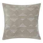 Alternate image 0 for INK+IVY Cairo Embroidered Square Throw Pillow in Taupe