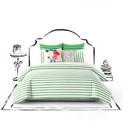 kate spade new york Harbour Stripe Comforter Set Customer Reviews | Bed  Bath & Beyond