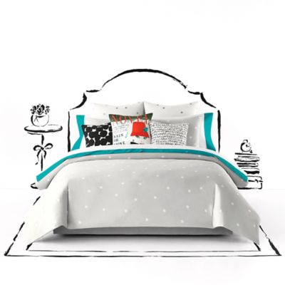 Kate Spade New York Deco Dot Duvet Cover Set Bed Bath Beyond