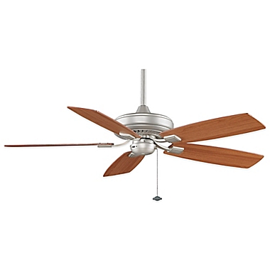 Fanimation Edgewood&reg; Decorative 52-Inch x 13.9-Inch Ceiling Fan in Satin Nickel. View a larger version of this product image.