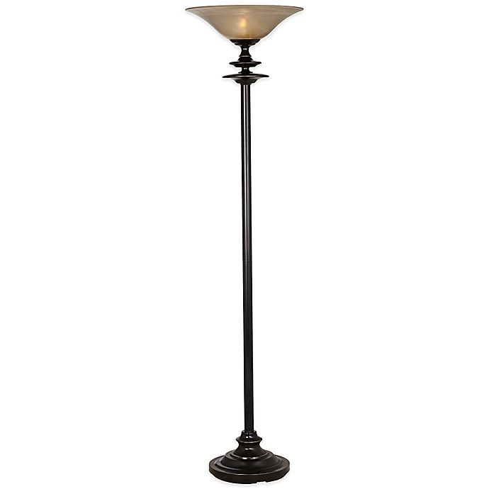 Lighting Archer Torchiere Floor Lamp In, Bronze Torchiere Floor Lamp