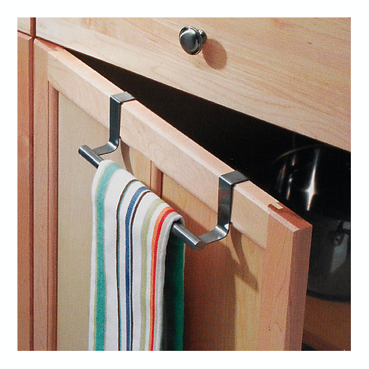 Alternate image 1 for iDesign® Forma® Over the Cabinet Towel Bar in Stainless Steel