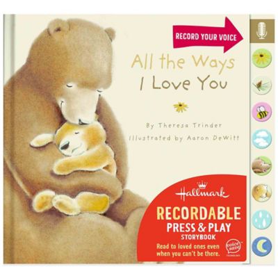 recordable teddy bear hallmark