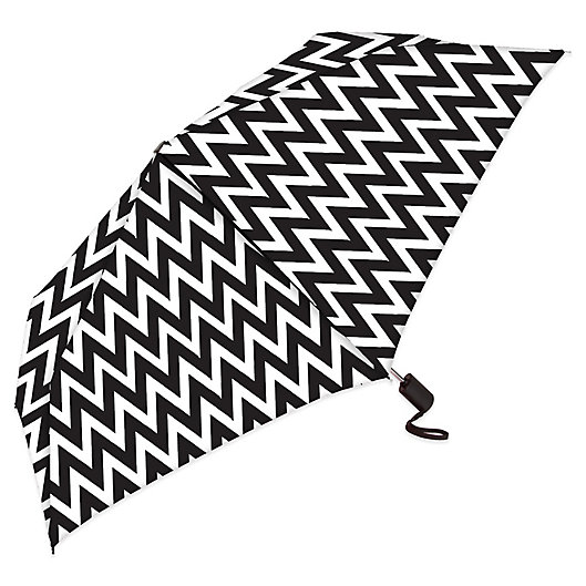 Alternate image 1 for Auto Open & Close Slim Compact Rain Umbrella in Dominq