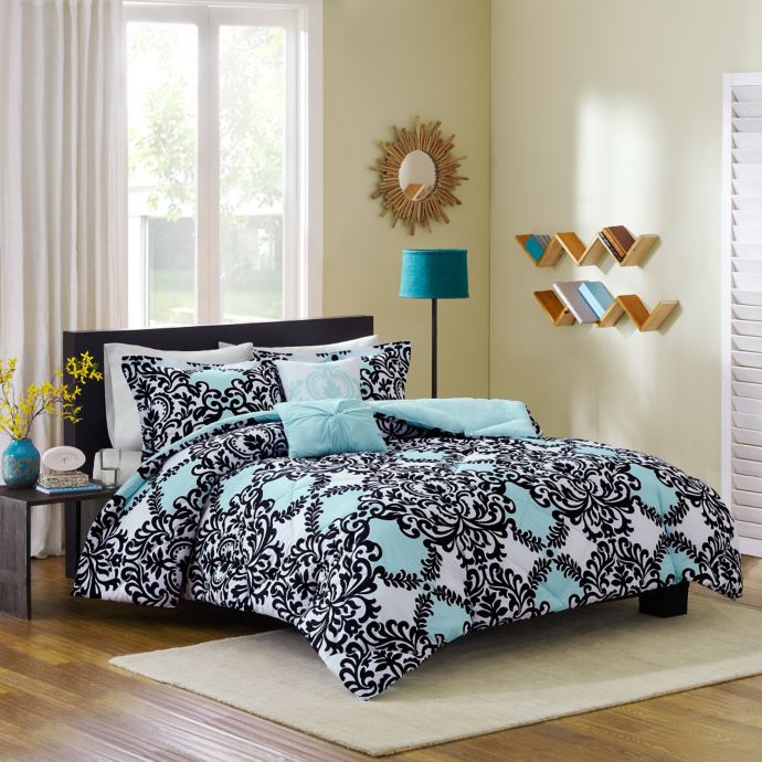 Cozy Soft Mia Reversible 4 5 Piece Comforter Set Bed Bath Beyond