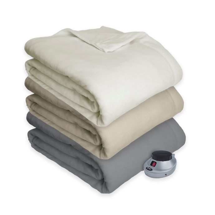 Therapedic® Ultimate Comfort Plush Heated Blanket | Bed Bath & Beyond