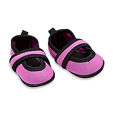 nufoot Baby Betsy Lou Size 0-6M Mary Jane Slipper in Pink. View a larger version of this product image.