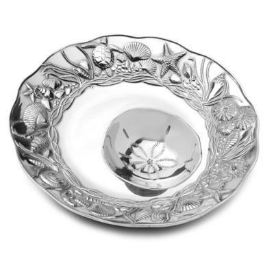 Wilton Armetale Coastal Chip 'n Dip Silver
