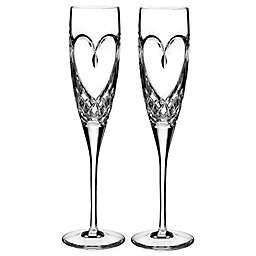 Waterford® Love True Love Toasting Flutes (Set of 2)